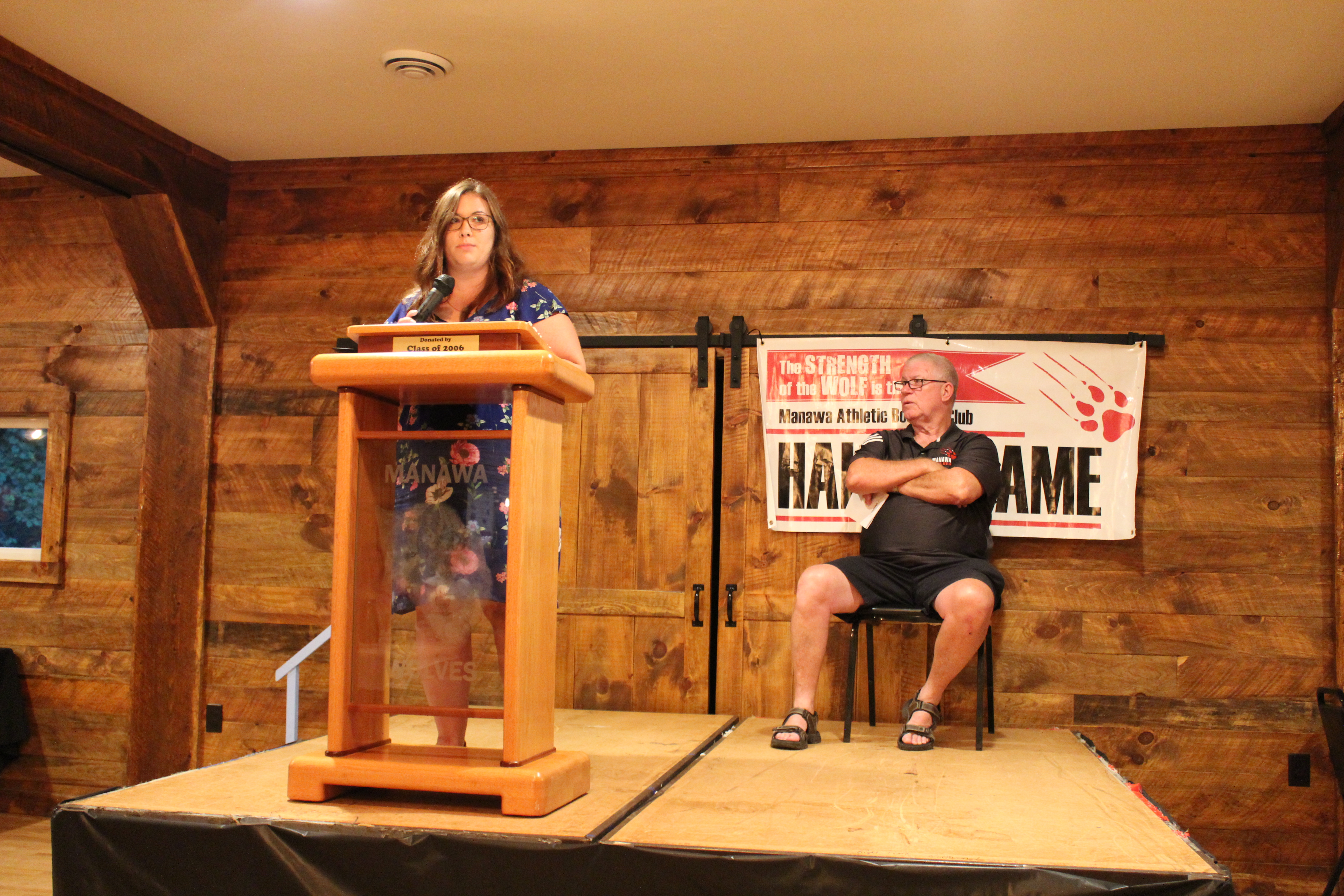 Brianna Coyle speaking